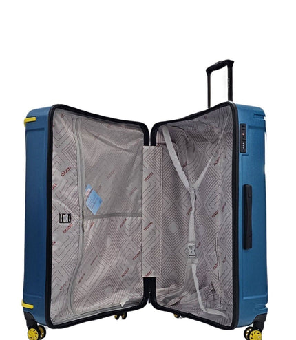 Chilton Double Extra Large Hard Shell Suitcase in Blue