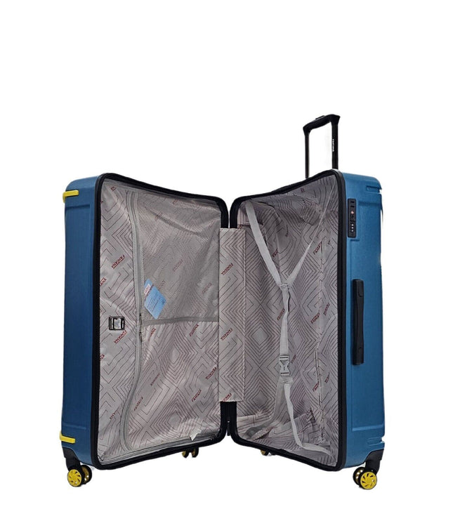 Chilton Double Extra Large Hard Shell Suitcase in Blue