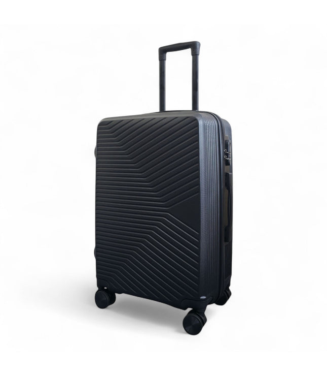 Junee Medium Hard Shell Suitcase in Black