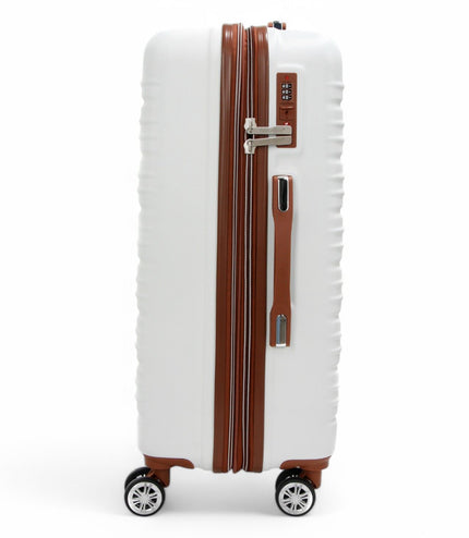 Armidale Medium Hard Shell Suitcase in Cream