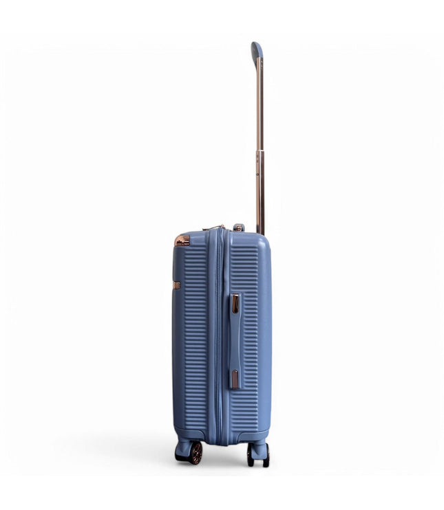 Cowra Cabin Hard Shell Suitcase in Blue