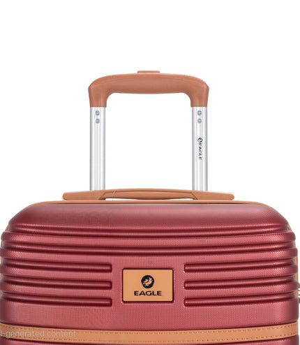 Koga Cabin Hard Shell Suitcase in Burgundy