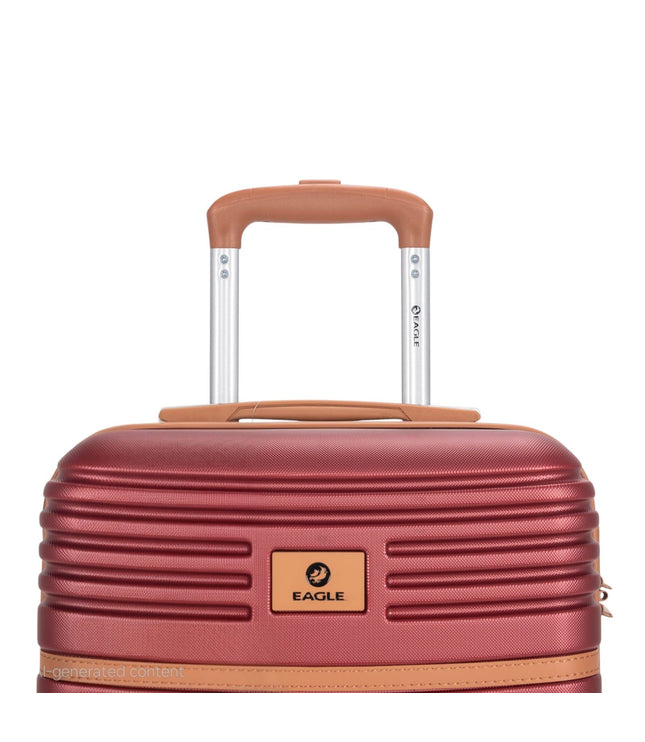 Koga Cabin Hard Shell Suitcase in Burgundy