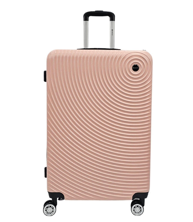 Chorley Large Hard Shell Suitcase in Rose Gold