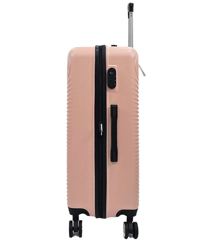 Chorley Extra Large Hard Shell Suitcase in Rose Gold