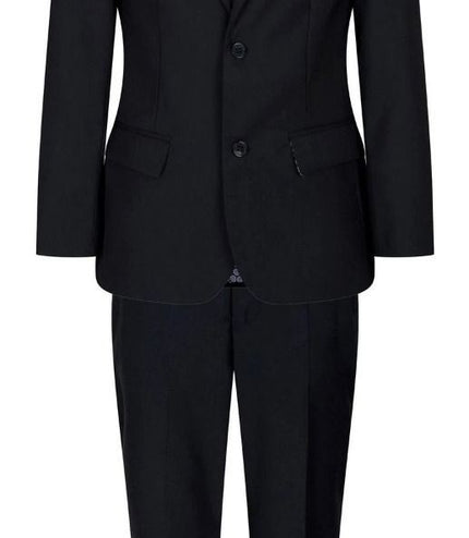 Boys 5 Piece Black Classic Suit