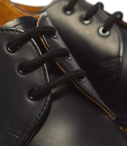 Dr Martens 1461 Black Smooth Leather 3-Eye Oxford Shoes - 11838002