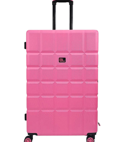 Cotgrave Large Soft Shell Suitcase in Pink