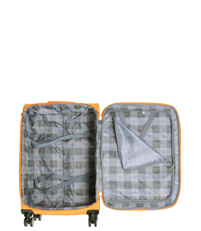 Cockermouth Medium Soft Shell Suitcase in Yellow