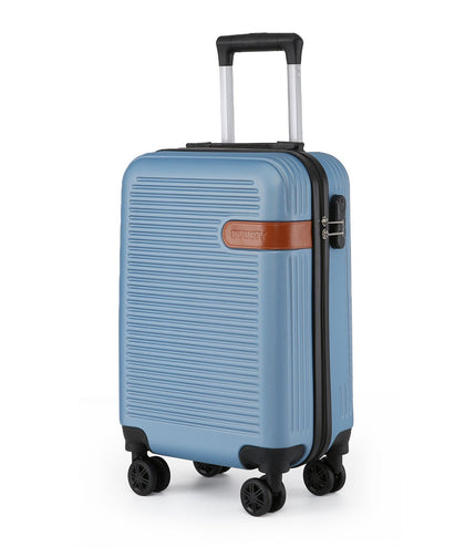 Calgary Cabin Hard Shell Suitcase in Blue