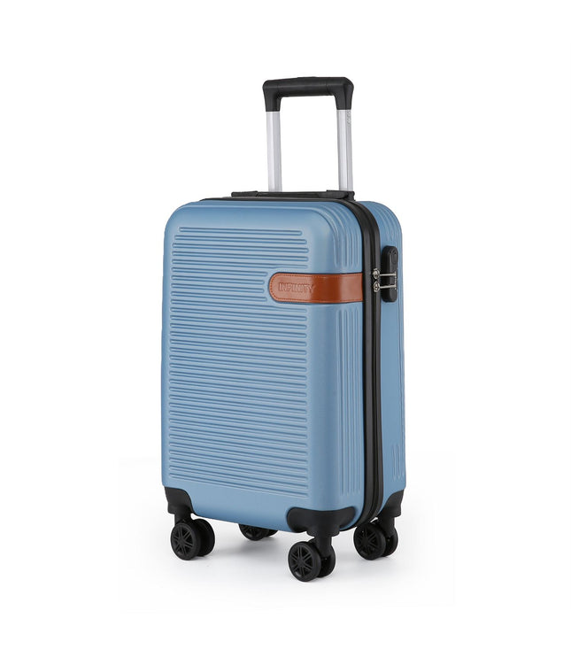 Calgary Cabin Hard Shell Suitcase in Blue