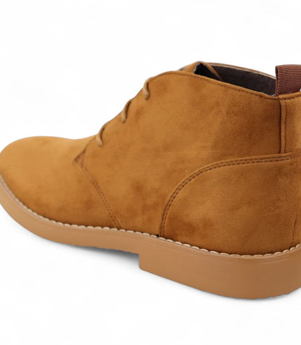 Men's Tan Premium Desert Style Suede Chukka Boots