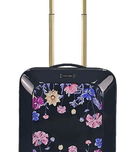 Canvey Cabin Hard Shell Suitcase in Black