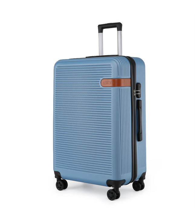 Calgary Large Hard Shell Suitcase in Blue