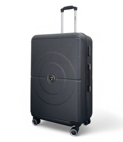 Seto Large Hard Shell Suitcase in Black