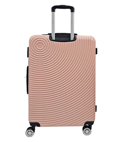 Chorley Extra Large Hard Shell Suitcase in Rose Gold