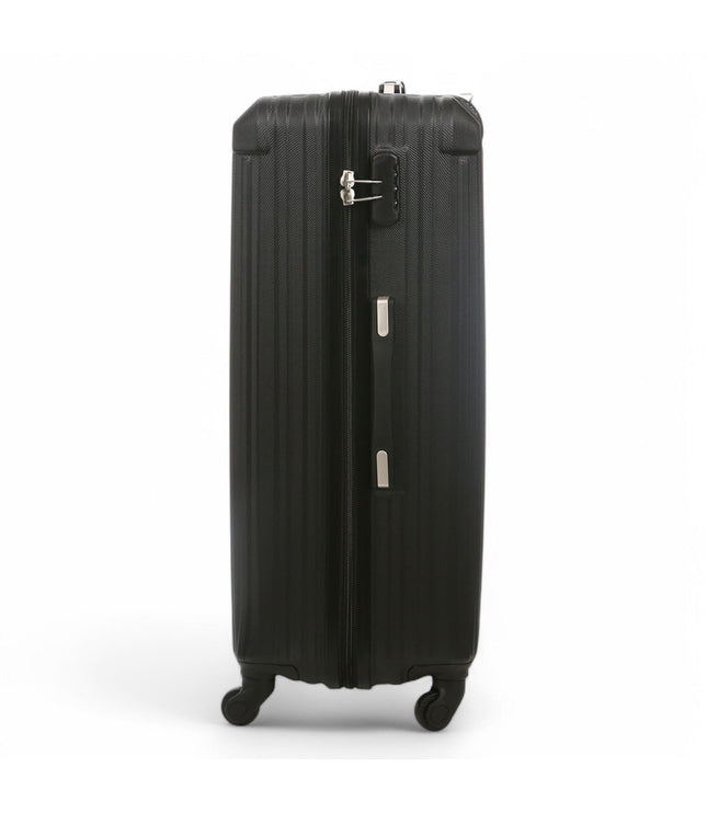 Corowa Large Hard Shell Suitcase in Black