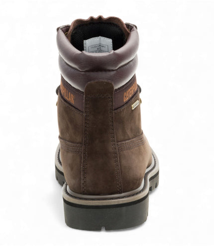 CAT (Caterpillar) Waterproof Colorado 2.0 Hiker Dark Brown Leather Walking Ankle Boots
