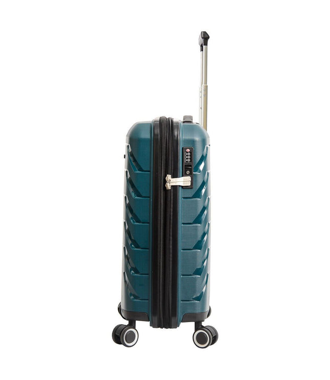 Cleckheaton Cabin Hard Shell Suitcase in Green