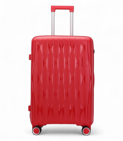 Burnaby Large Hard Shell Suitcase in Red