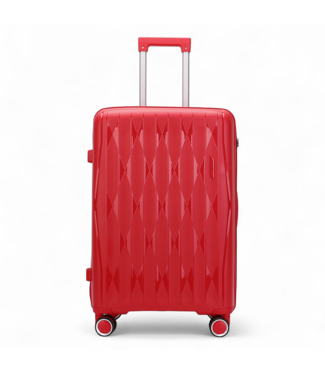 Burnaby Large Hard Shell Suitcase in Red