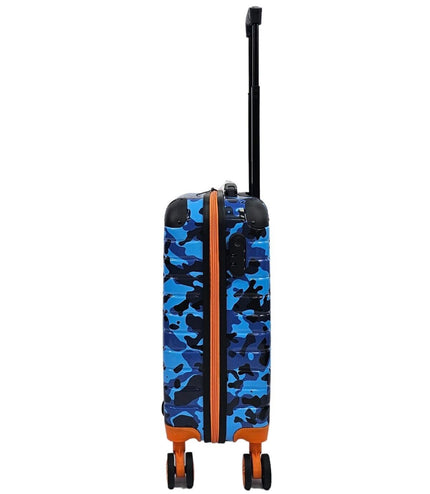 Brewood Cabin Hard Shell Suitcase in Blue