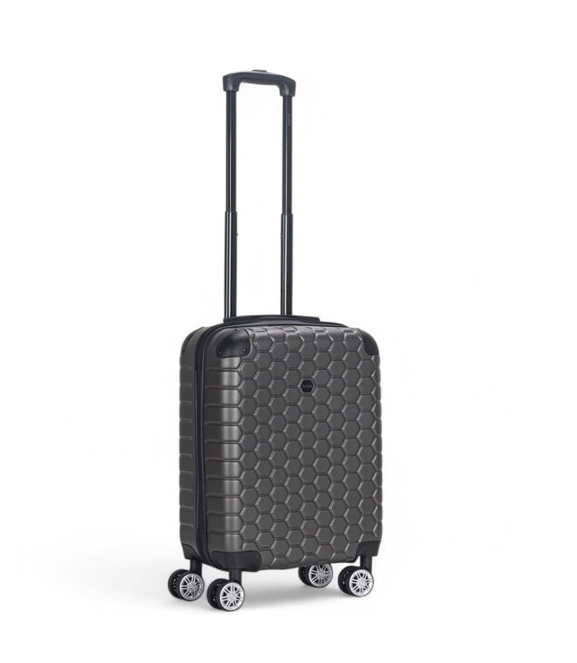 Noda Cabin Hard Shell Suitcase in Charcoal