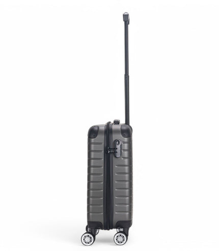 Noda Cabin Hard Shell Suitcase in Charcoal