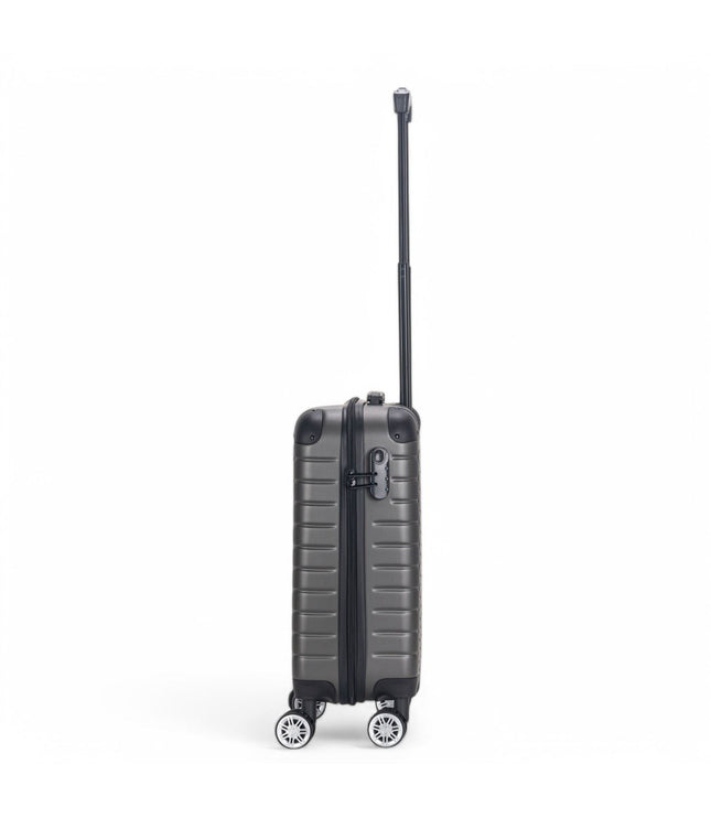 Noda Cabin Hard Shell Suitcase in Charcoal