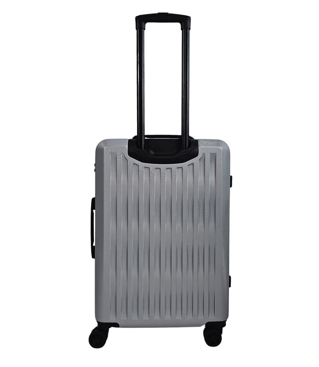 Croydon Medium Hard Shell Suitcase in Silver