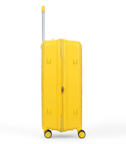 Balranald Large Hard Shell Suitcase in Yellow