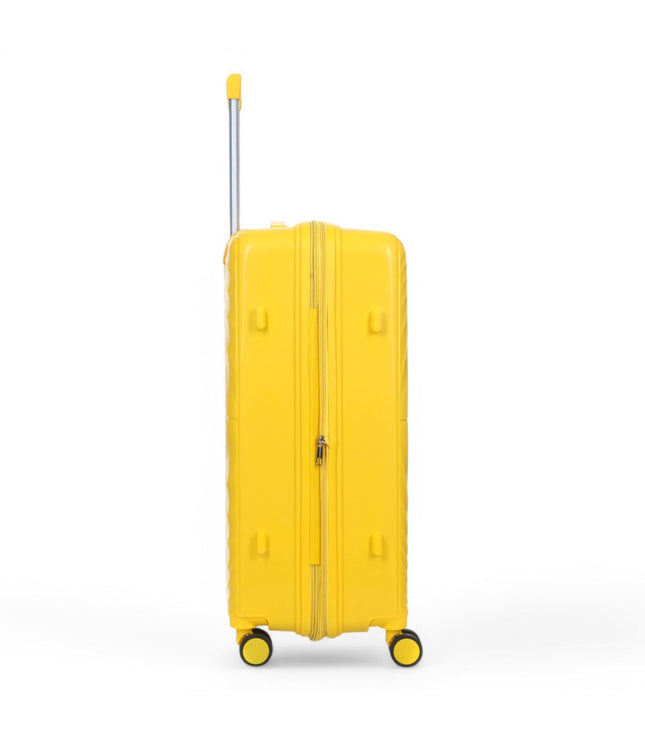 Balranald Large Hard Shell Suitcase in Yellow