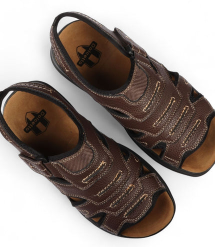 Men's Navy Lightweight Open Toe Casual Sandals