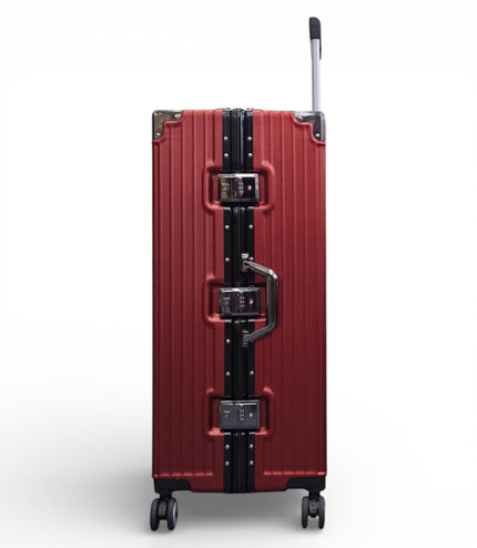 Airdrie Large Hard Shell Suitcase in Red