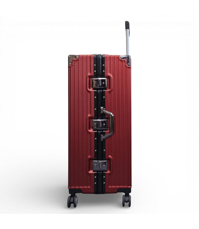 Airdrie Large Hard Shell Suitcase in Red
