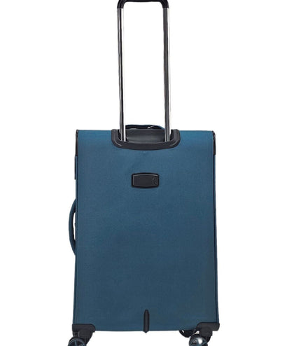 Corby Medium Soft Shell Suitcase in Teal