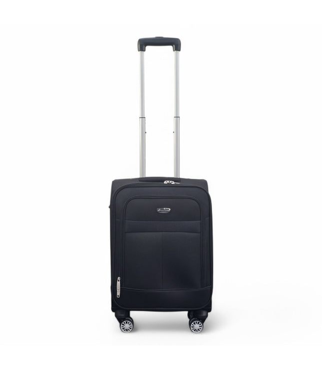 Forbes Cabin Soft Shell Suitcase in Black