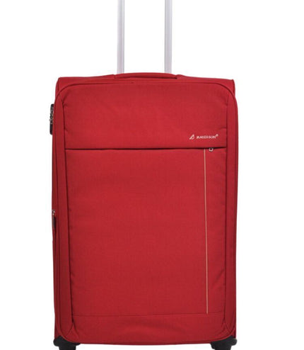 Clevedon Large Soft Shell Suitcase in Red