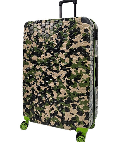 Brewood Extra Large Hard Shell Suitcase in Green