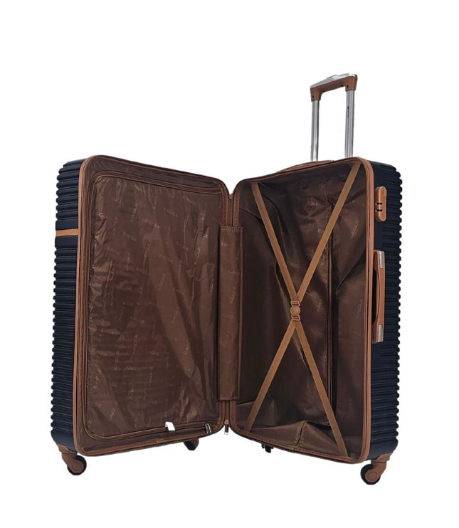 Caistor Large Hard Shell Suitcase in Navy