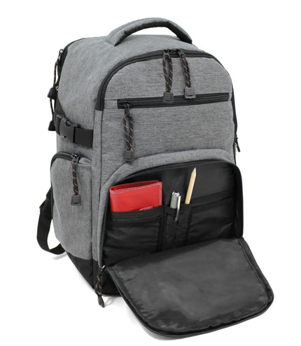 Backpack Rucksack 40x20 x25 cm Underseat Travel Cabin Bag for Ryanair, Easy Jet Grey