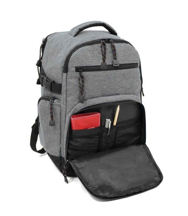 Backpack Rucksack 40x20 x25 cm Underseat Travel Cabin Bag for Ryanair, Easy Jet Grey