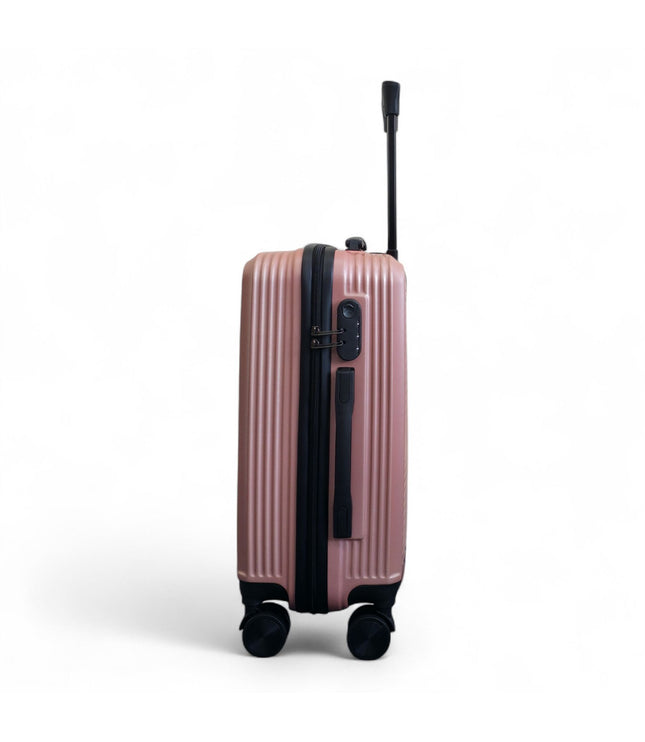 Junee Cabin Hard Shell Suitcase in Rose Gold