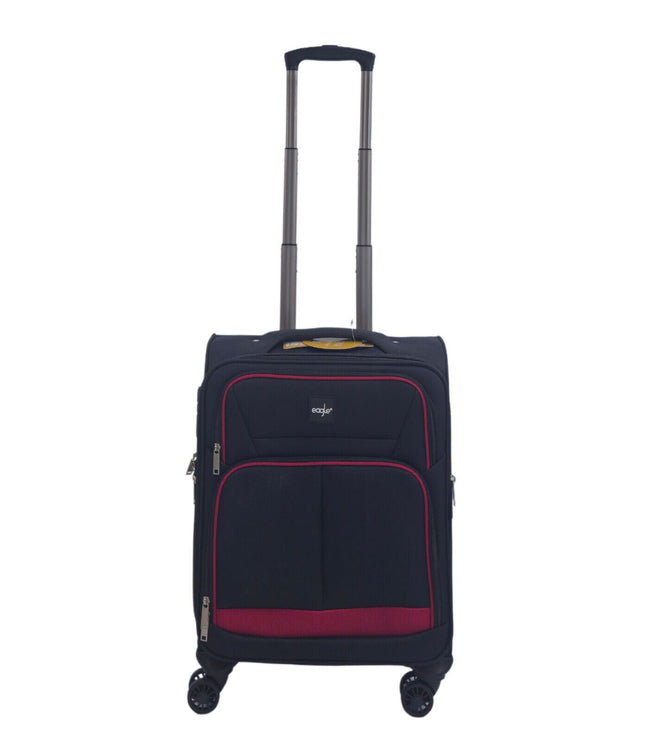 Andover Cabin Soft Shell Suitcase in Black