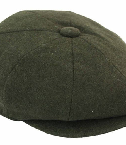 Mens Peaky Blinders Newsboy Wool 8 Panel Gatsby Flat Baker Hat