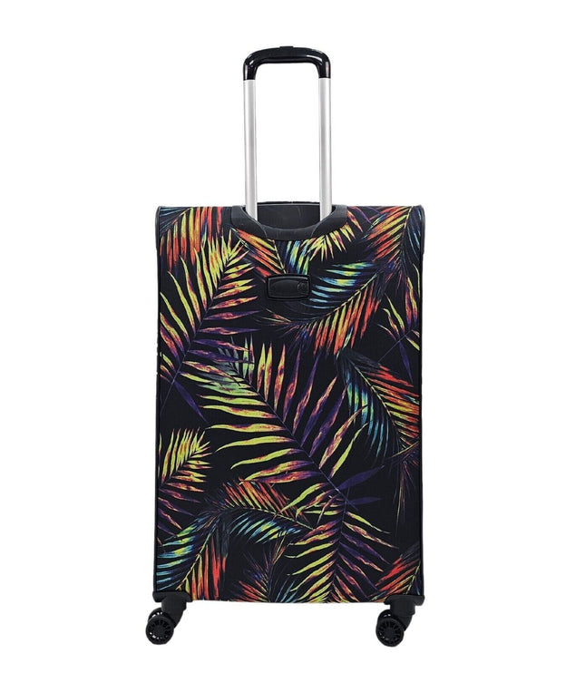 Ashbourne Large Soft Shell Suitcase in Leaf