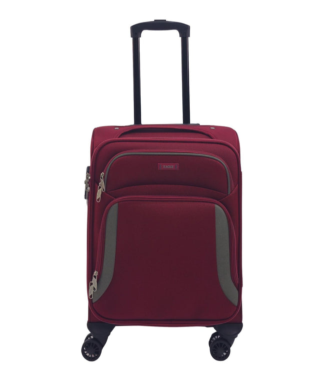 Arundel Cabin Soft Shell Suitcase in Burgundy