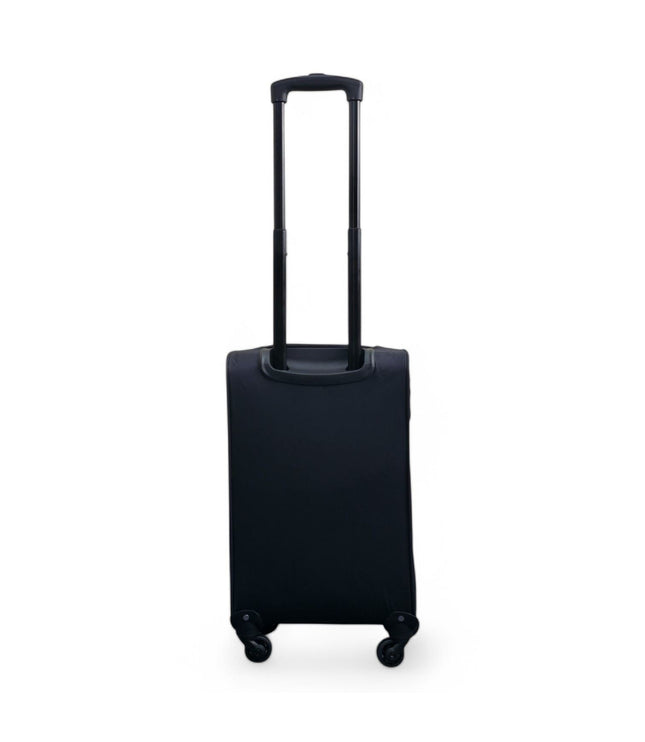 Tahara Cabin Soft Shell Suitcase in Black