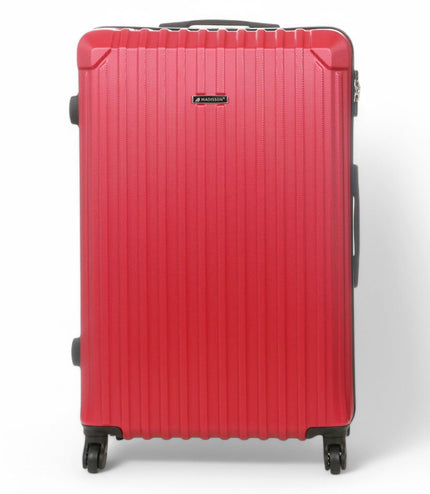 Corowa Large Hard Shell Suitcase in Red