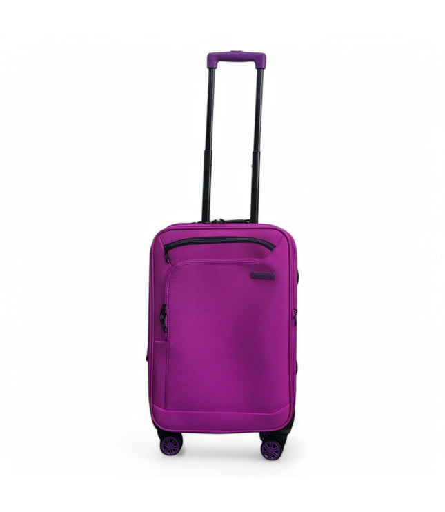 Handa Cabin Soft Shell Suitcase in Pink
